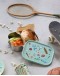 RICE - RVS Lunchbox - Zacht groen - Sports Print