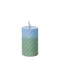 RICE - Led Pilaarkaars - Blauw & groen