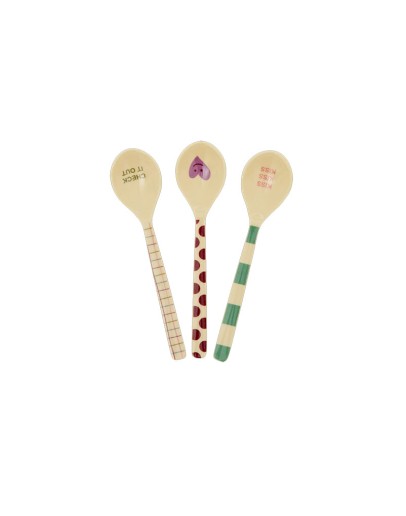 RICE - Melamine Teaspoon - Graphic Print - 1 piece