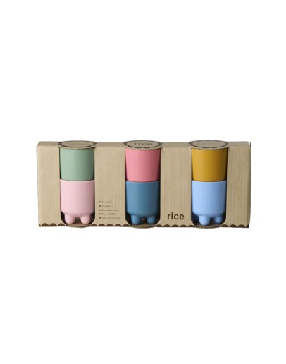 RICE - Egg Cup set - Multicolor