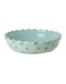 RICE - Ovenschaal Rond Large - Dots - Blauw/Groen