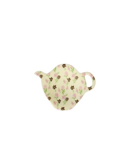 RICE - Theezak bordjes - Crème - Hacienda Flower Print