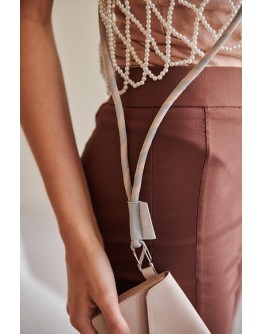 TINNE & MIA - Elia • Key lanyard extra long - Stripes blush