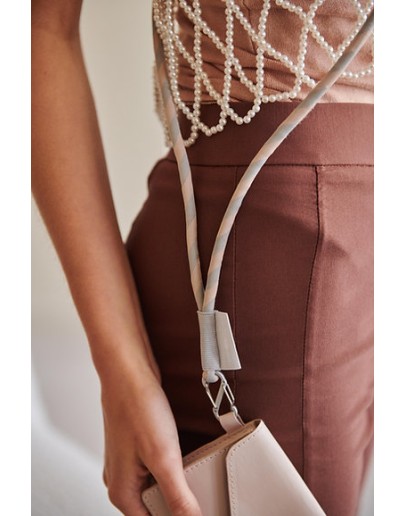 TINNE & MIA - Elia • Key lanyard extra long - Stripes blush
