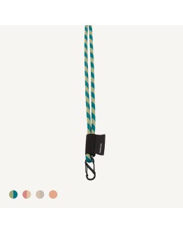 TINNE & MIA - Elia • Key lanyard extra long - Stripes green
