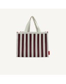 STICKY SIS CLUB - Shopper | knitted stripes | mist + fig STICKY SIS CLUB - Shopper | knitted stripes | mist + fig