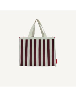 STICKY SIS CLUB - Shopper | knitted stripes | mist + fig STICKY SIS CLUB - Shopper | knitted stripes | mist + fig