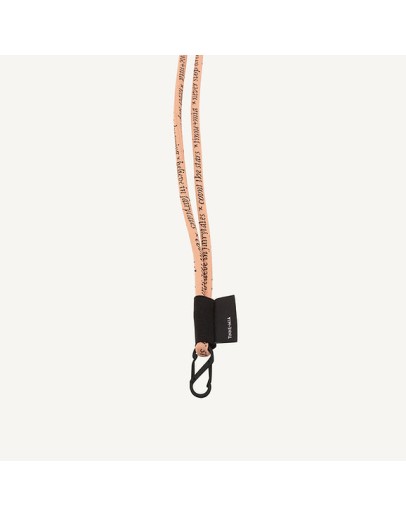 TINNE & MIA - Elia • Key lanyard extra long - Stripes apricot