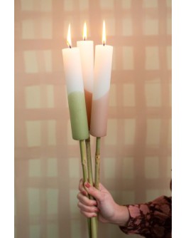 RUSTIK LYS - Fakkel Half dipped Blossom