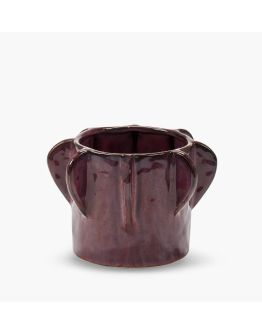 SERAX - Flower pot 02 - S aubergine Molly