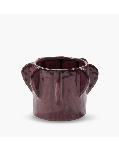 SERAX - Flower pot 02 - S aubergine Molly