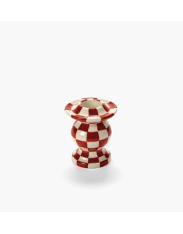 SERAX - Kandelaar n°2 rood/wit Les Objets Mouleversants