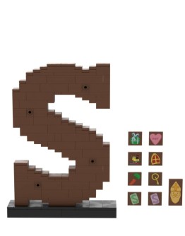 SINT BRICKS - Bouw je eigen chocoladeletter