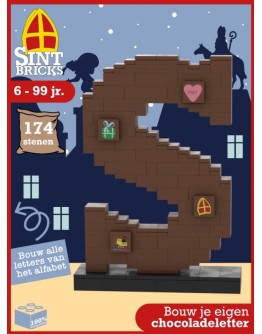 SINT BRICKS - Bouw je eigen chocoladeletter
