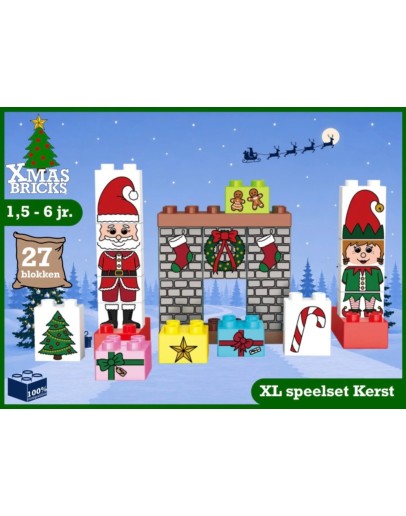 SINT BRICKS - XL speelset Kerst SINT BRICKS - XL speelset Kerst