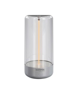 SOMPEX - PULSE oplaadbare tafellamp - Zilver