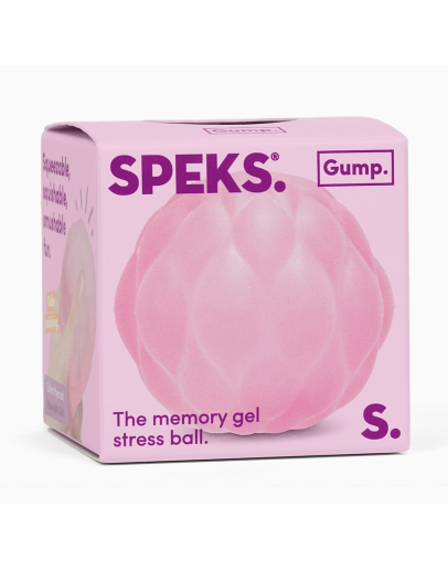 SPEKS - Gump Surface - Pink - The Memory Gel Stress Ball