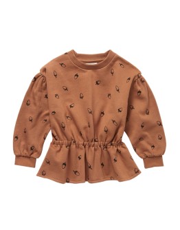 SPROET & SPROUT - Sweatshirt peplum Acorn print