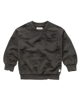 SPROET & SPROUT - Sweatshirt pocket Schoko print