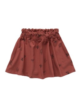 SPROET & SPROUT - Paperbag skirt Mushrooms print