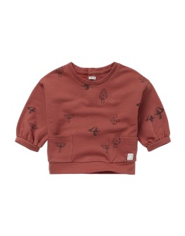 SPROET & SPROUT - Baby sweatshirt Mushrooms print