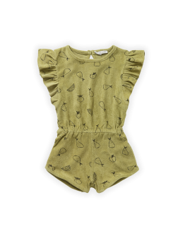 SPROET & SPROUT - Jumpsuit ruffle Tutti frutti print
