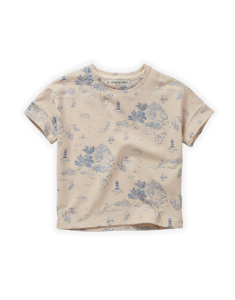SPROET & SPROUT - Loose T-shirt cinque terre print