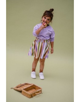 SPROET & SPROUT - Paperbag skirt stripe print
