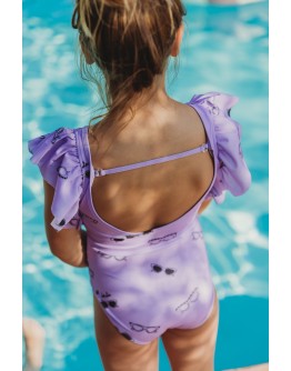SPROET & SPROUT - Swimsuit ruffle shades print