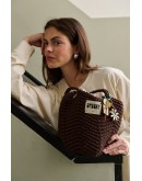STICKY SIS CLUB - Crochet bag • chocolate STICKY SIS CLUB - Crochet bag • chocolate