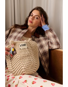 STICKY SIS CLUB - Keychain • chocolate