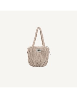 STICKY SIS CLUB - Crochet bag • bone