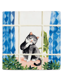 STORYTILES - 'Cosy cat' Small
