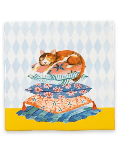 STORYTILES - 'Sleepy cat' Small