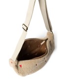 STUDIO NOOS - Ecru Teddy Hearts Adult Fannypack STUDIO NOOS - Ecru Teddy Hearts Adult Fannypack