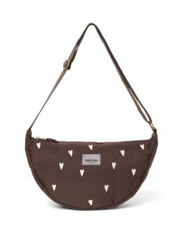 STUDIO NOOS - Brown Hearts Puffy Adult Fanny Pack