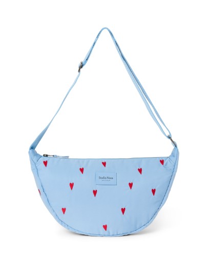 STUDIO NOOS - Light blue Hearts Puffy Adult Fanny Pack