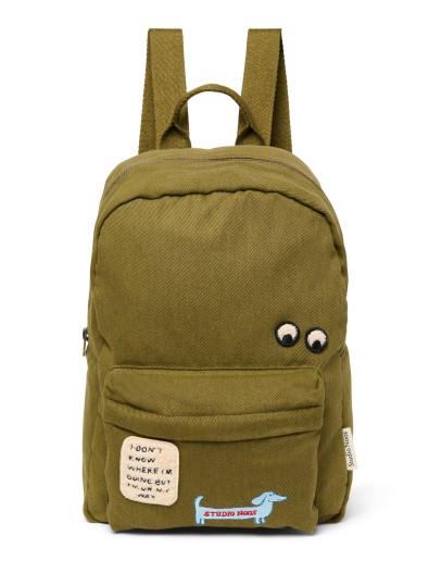 STUDIO NOOS - Cotton Midi Backpack - Green