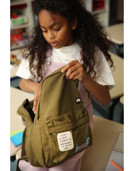 STUDIO NOOS - Cotton Midi Backpack - Green