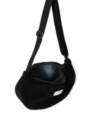STUDIO NOOS - Zwarte Teddy Adult Fannypack