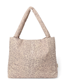 STUDIO NOOS - Beige Leopard Puffy Mom Bag STUDIO NOOS - Beige Leopard Puffy Mom Bag