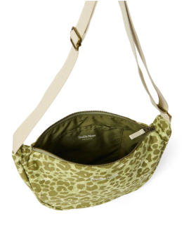 STUDIO NOOS - Green Leopard Cotton Adult Fanny Pack