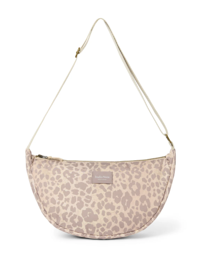 STUDIO NOOS - Beige Leopard Cotton Adult Fanny Pack STUDIO NOOS - Beige Leopard Cotton Adult Fanny Pack