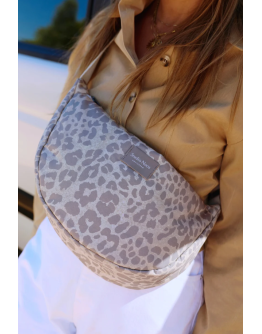 STUDIO NOOS - Beige Leopard Cotton Adult Fanny Pack