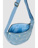 STUDIO NOOS - Lichtblauwe Hartjes Denim Fanny Pack