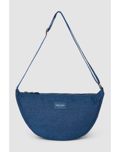 STUDIO NOOS - Donkerblauw Denim Fanny Pack