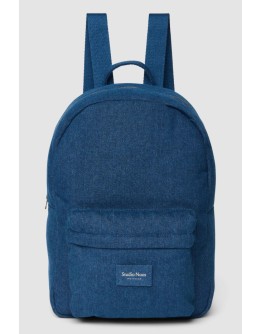 STUDIO NOOS - Denim Midi Backpack - Dark Blue 