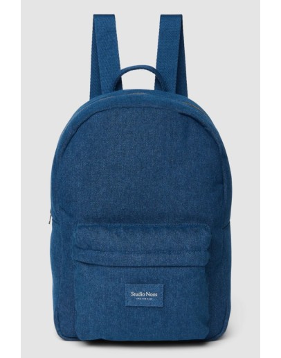 STUDIO NOOS - Denim Midi Backpack - Dark Blue 