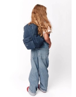STUDIO NOOS - Denim Midi Backpack - Dark Blue 