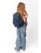 STUDIO NOOS - Denim Midi Backpack - Dark Blue 